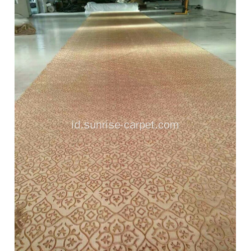 Karpet buatan mesin, wall to wall rug, embossing carpet
